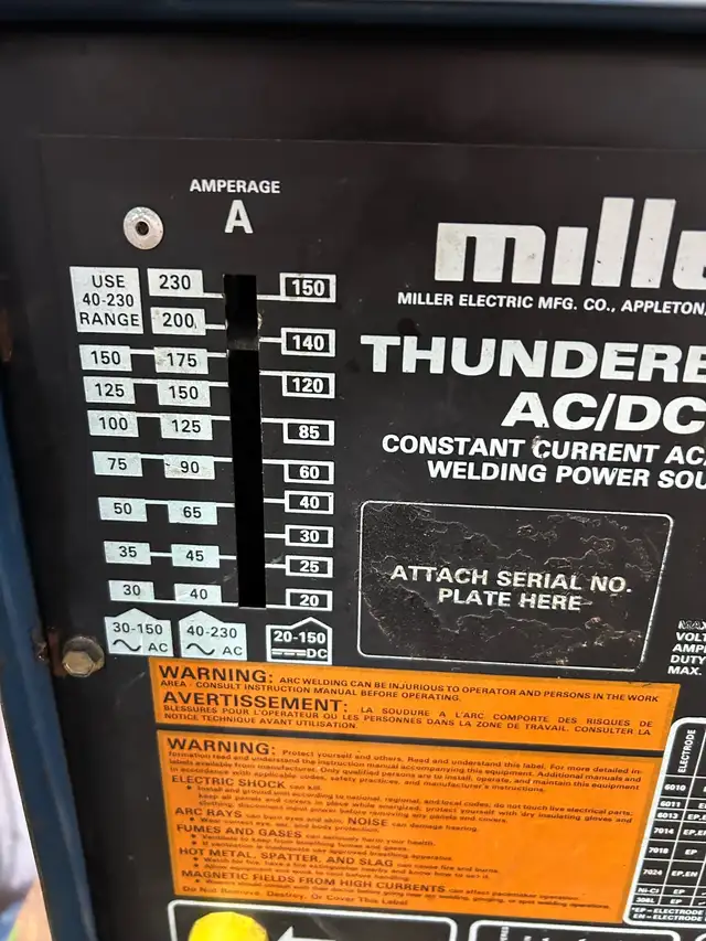 Miller Thunderbolt welder - Photo 2
