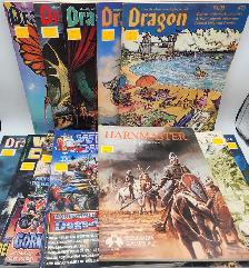 Dragon Magazine, Dragontales, White Dwarf Magazines