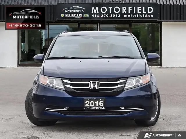 2016 Honda Odyssey EX-L w/ Navi Accident Free, Sunroof, Loaded - Photo 2