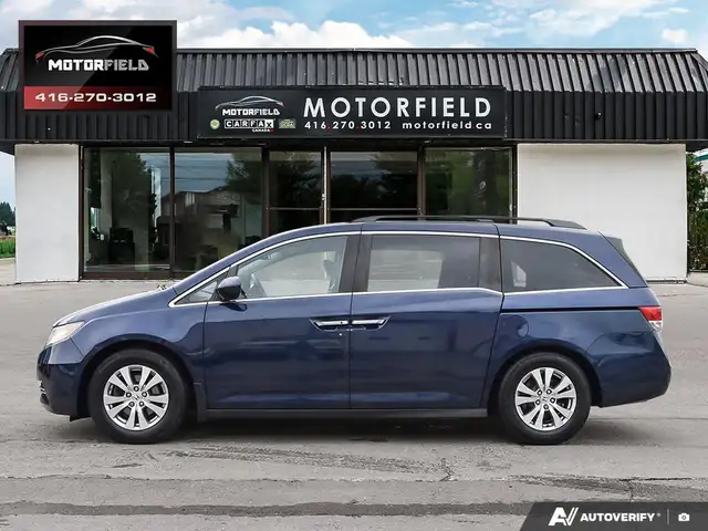 2016 Honda Odyssey EX-L w/ Navi Accident Free, Sunroof, Loaded - Photo 3