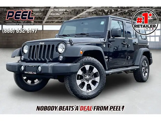 2016 Jeep WRANGLER UNLIMITED Sport 4Dr | 6Spd Manual | AS IS | 4