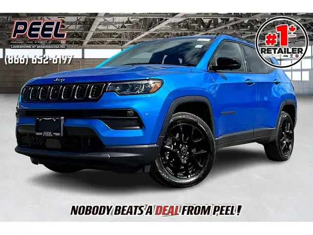 2025 Jeep Compass ALTITUDE | Sun & Sound | Driver Assist & Conv