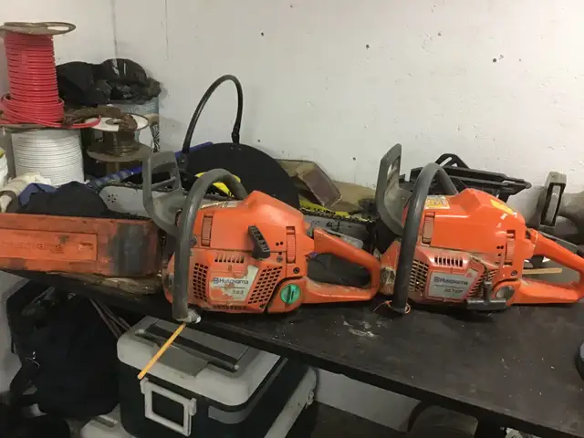 Scie à chaine essence