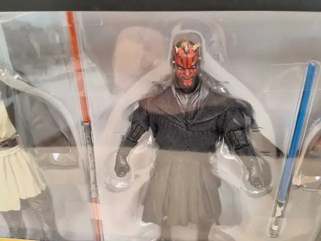 Star Wars Black Series Phantom Menace 3 Pack NEW - Photo 3