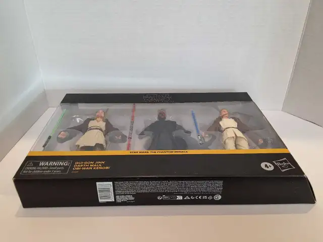 Star Wars Black Series Phantom Menace 3 Pack NEW - Photo 6