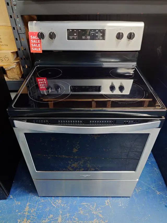Whirlpool '30' Stainless Steel Freestanding Electric Range