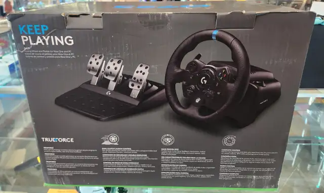 SOLD Logitech Xbox G923 Racing Wheel and Pedals - Photo 3