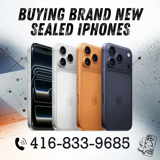BUYING ALL BRAND NEW IPHONES!
