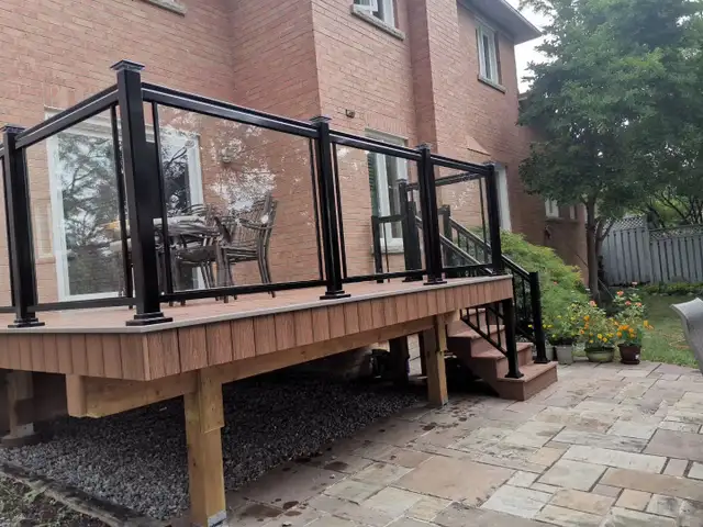 Professional on composite decks