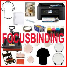 New Promo 5in1 Sublimation Heat Press Transfer Printer Bundle