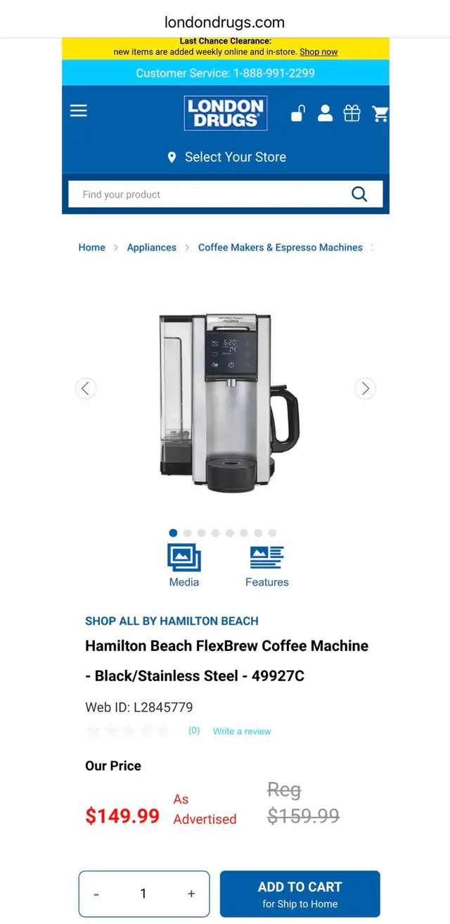 Hamilton Beach FlexBrew Coffee Machine - Photo 9