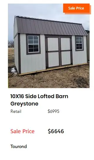 Brand new shed 5% off ready to deliver