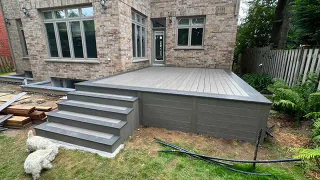 Composite deck installation - Photo 5