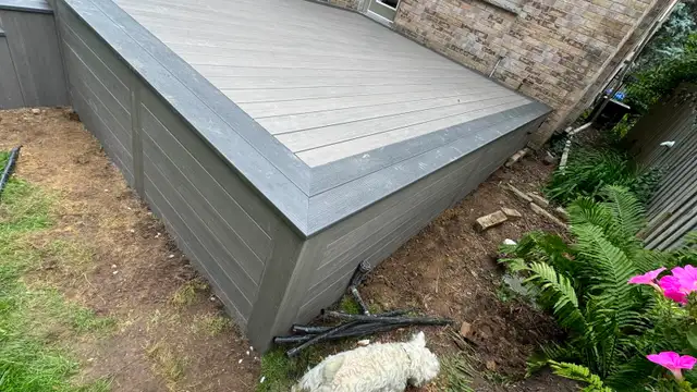 Composite deck installation - Photo 8