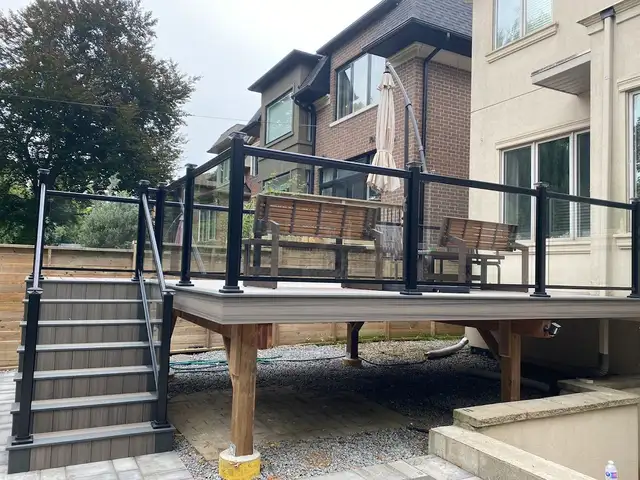 Composite deck installation - Photo 10