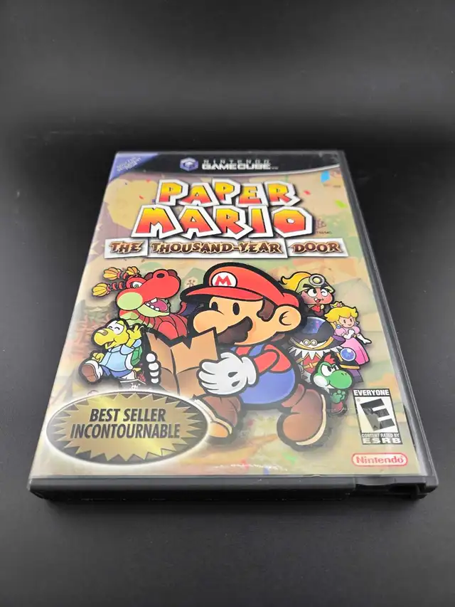Gamecube Paper Mario Thousand Year Door