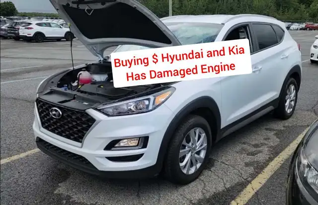 Buying : Hyundai and Kia ( with blown engine )
