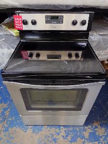 Whirlpool '30' Stainless Steel Freestanding Electric Range