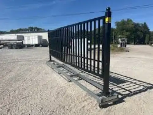 20FT Rural Driveway Metal Gate - Photo 5