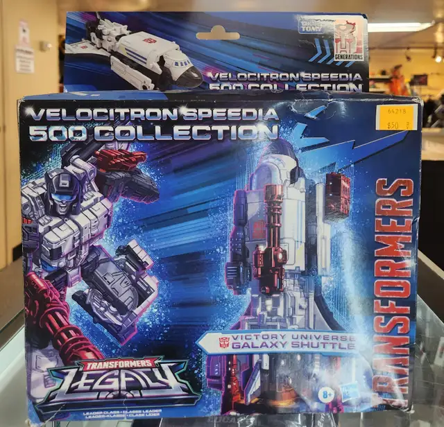 TOMY Transformers Legacy Velocitron Speedia 500 Brand New