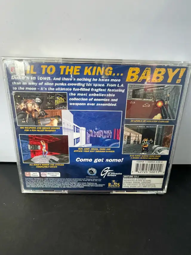 PS1 DUKE NUKEM TOTAL MELTDOWN - Photo 3