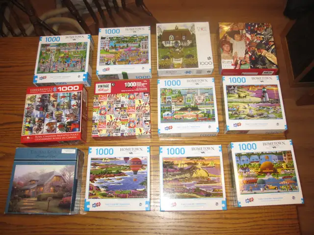 53 JIGSAW PUZZLES USED 1000 PIECE - Photo 5