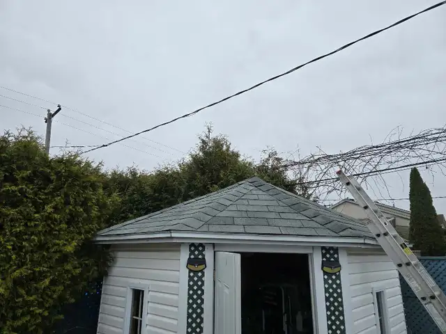 Pose de bardeaux / Shingles installation / Cabanons