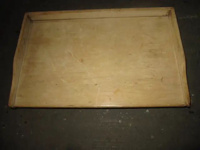 VERY OLD ALL ORIGINAL BAKERS TABLE DOUGH BOARD 4 MAKING BREAD - Photo 2