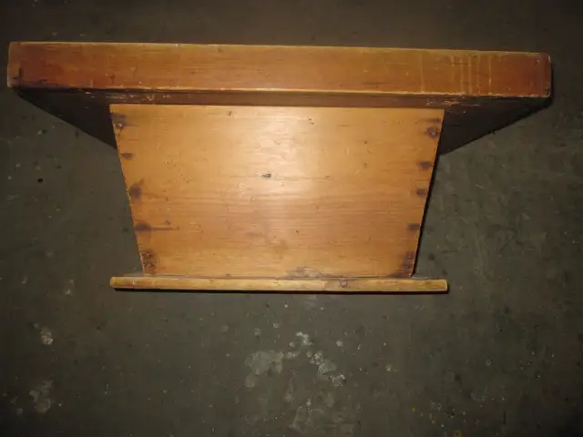 VERY OLD ALL ORIGINAL BAKERS TABLE DOUGH BOARD 4 MAKING BREAD - Photo 4