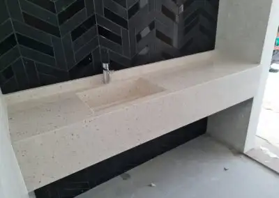 Quartz Countertop with Undermount Integrated Sink - Call Now - Photo 4