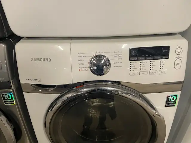 Laveuse sécheuse frontales blanches Samsung (remis à neuf) - Photo 4