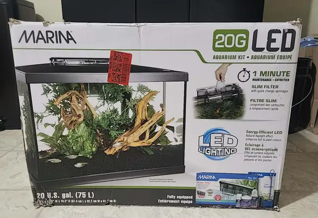 Marina 20G LED Aquarium Kit