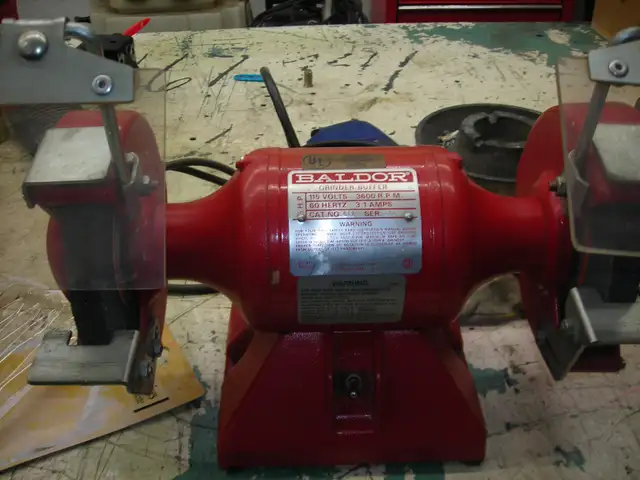 baldor buffer grinder