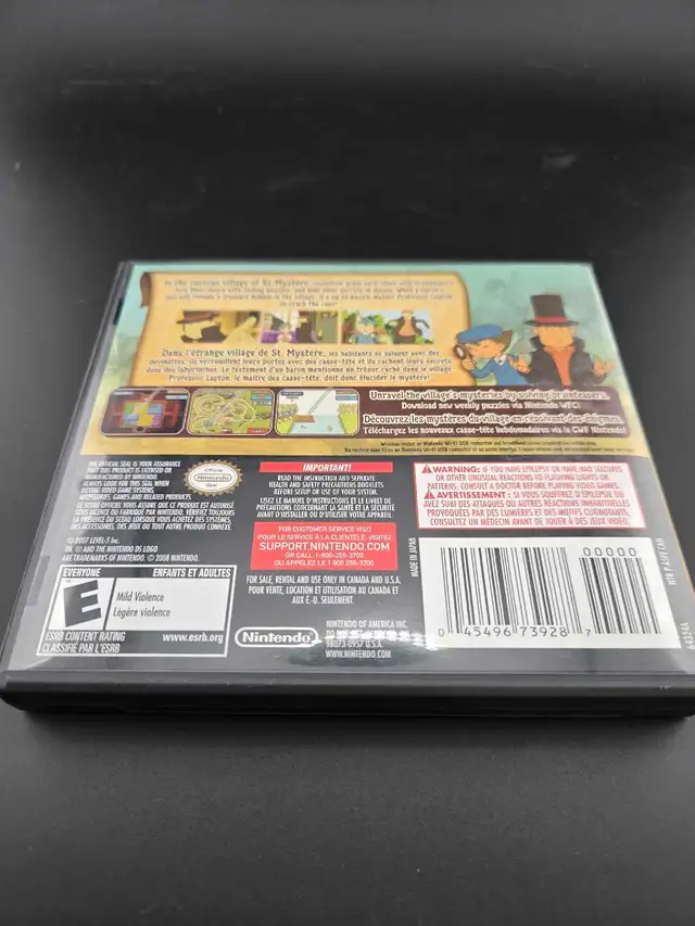 Nintendo DS Professor Layton Curious Village - Photo 2