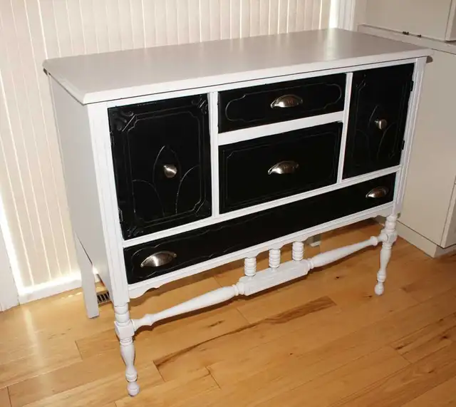 Buffet, crédence antique (1940) 115$ livré si...  une prime - Photo 4