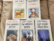 8 LIVRES DE ANDRÉ MATHIEU VALEUR DE $24.95 CHAQUE: $5.00 CHACUN