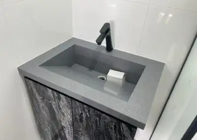 Quartz Vanity Top with Integrated Undermount Sink - Contact Now - Photo 2