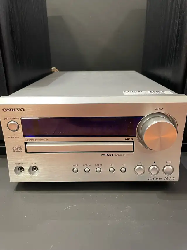ONKYO CR-315 W/REMOTE AND SPEAKERS - Photo 4