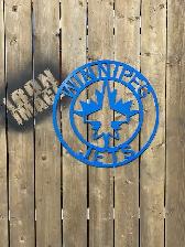 Winnipeg Jets Metal Art Wall Decor