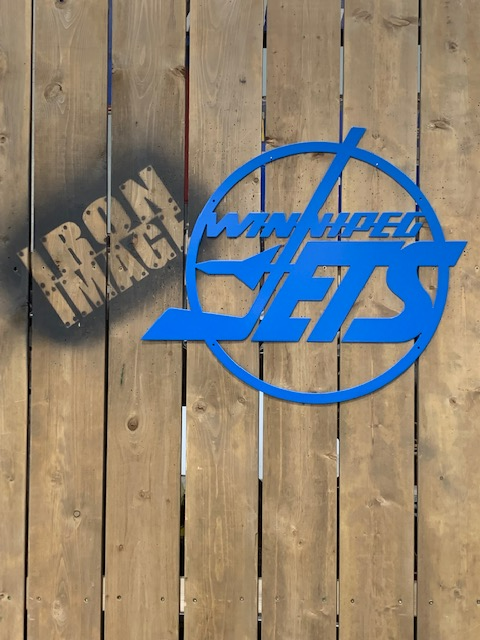 Winnipeg Jets Metal Art Wall Decor - Photo 2