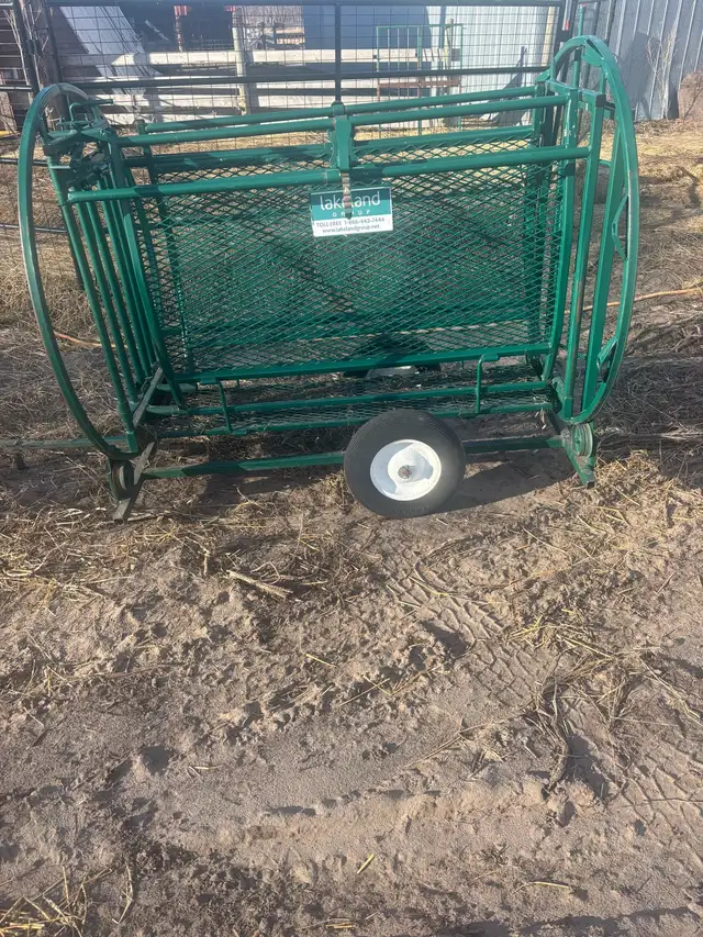 Waterer and trim chute