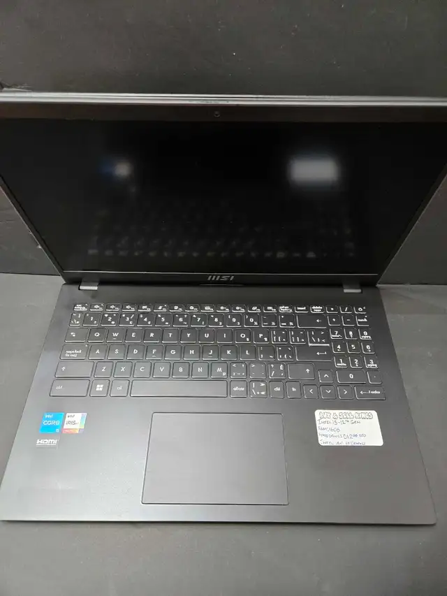MSI Modern 15H Laptop With Charger