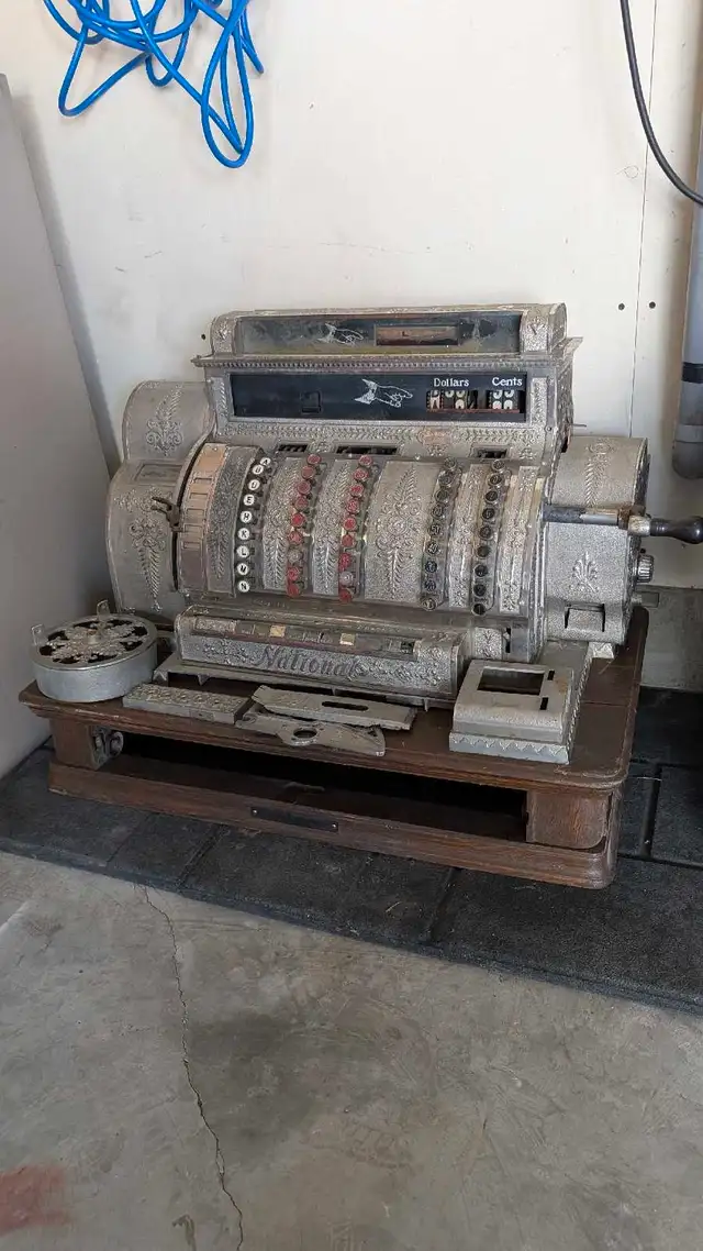 national cash register from 1890s