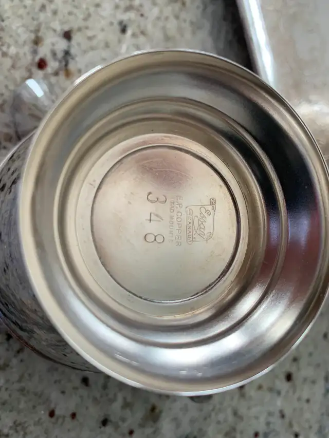 Silver Teapot  with Creamer, Sugar, Tray Set - Photo 4