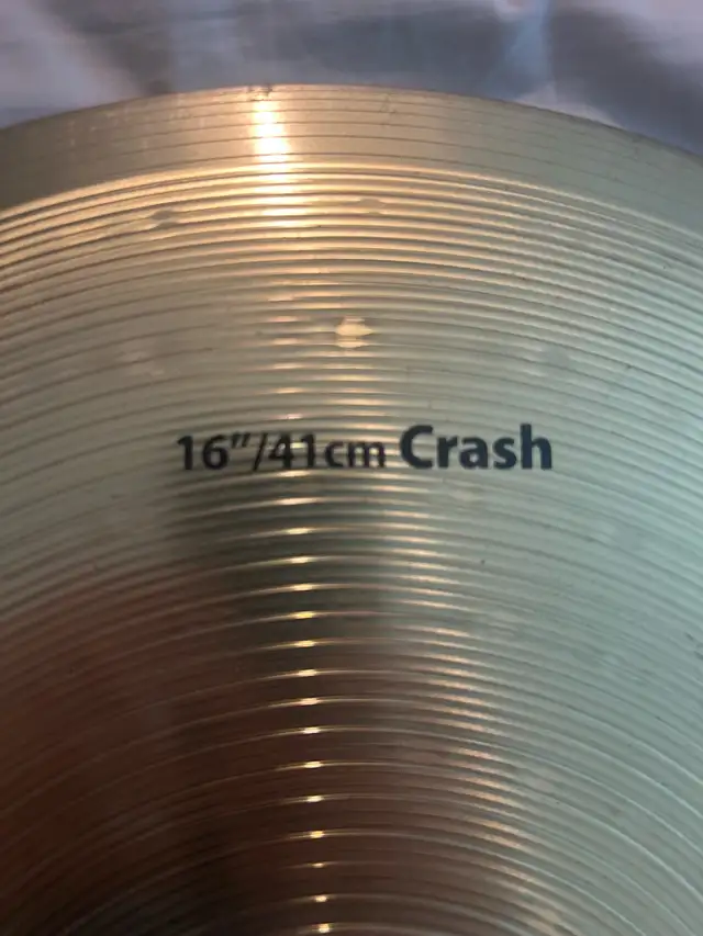16 inch Crash Sabian Cymbal - Photo 3