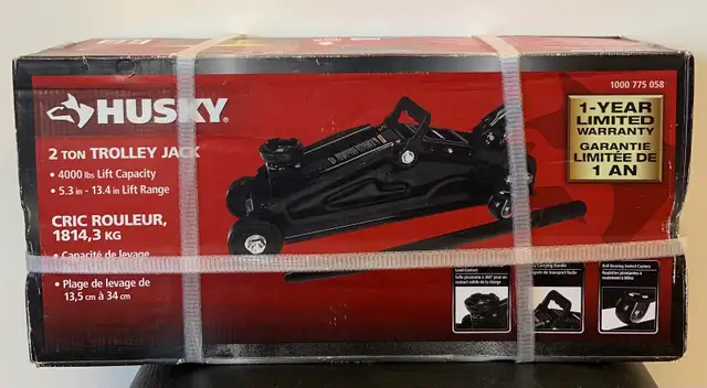 Husky 2-Ton Trolley Jack