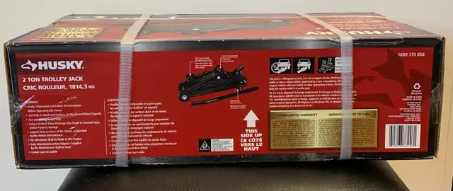 Husky 2-Ton Trolley Jack - Photo 3