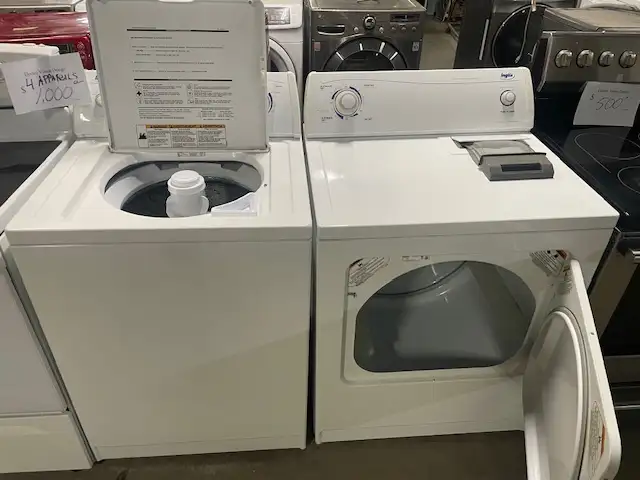 Ensemble Cuisinière, Réfrigérateur, Laveuse sécheuse standard - Photo 4