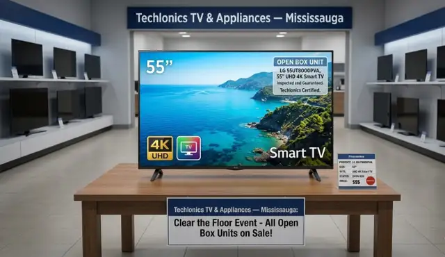 TV - 55' LG 55UT8000PVA - UHD 4K Smart - Open Box