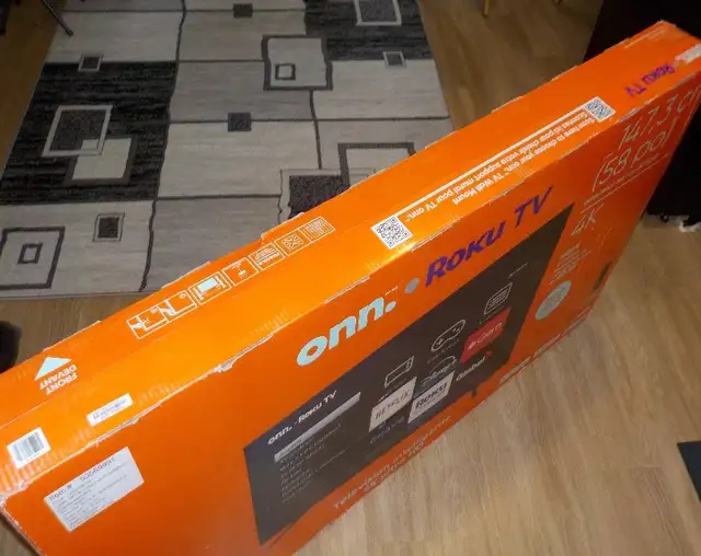 Brand New 58" ONN Roku 4K UHD TV (still in the box) - Photo 5